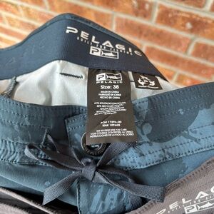 Pelagic Men's Swim Shorts in Slate Blue Camouflage 3 for the price of one!